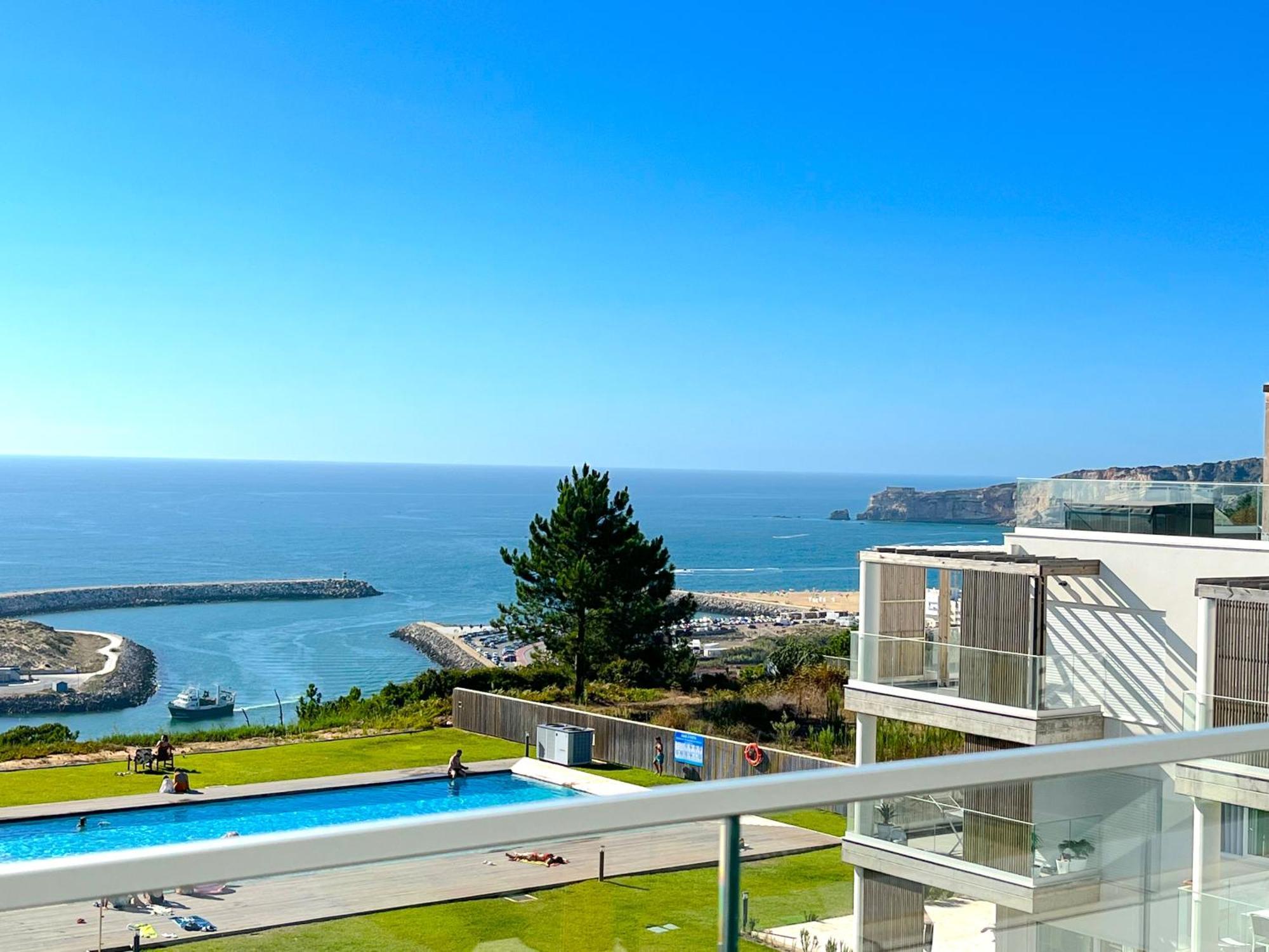 Mar A Vista - Condominium With Pool, Gym And Sea Views นาซาเร ภายนอก รูปภาพ