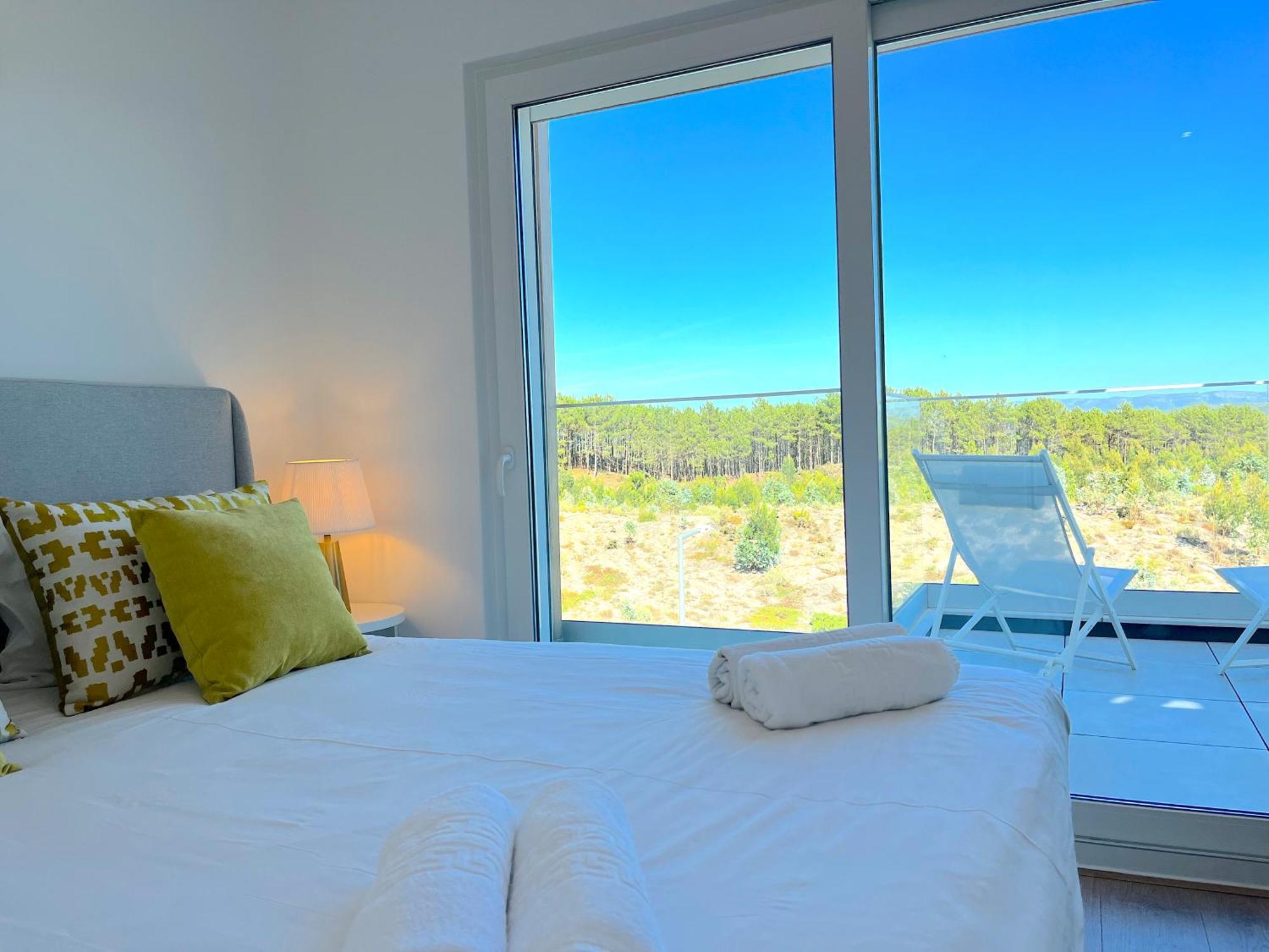 Mar A Vista - Condominium With Pool, Gym And Sea Views นาซาเร ภายนอก รูปภาพ