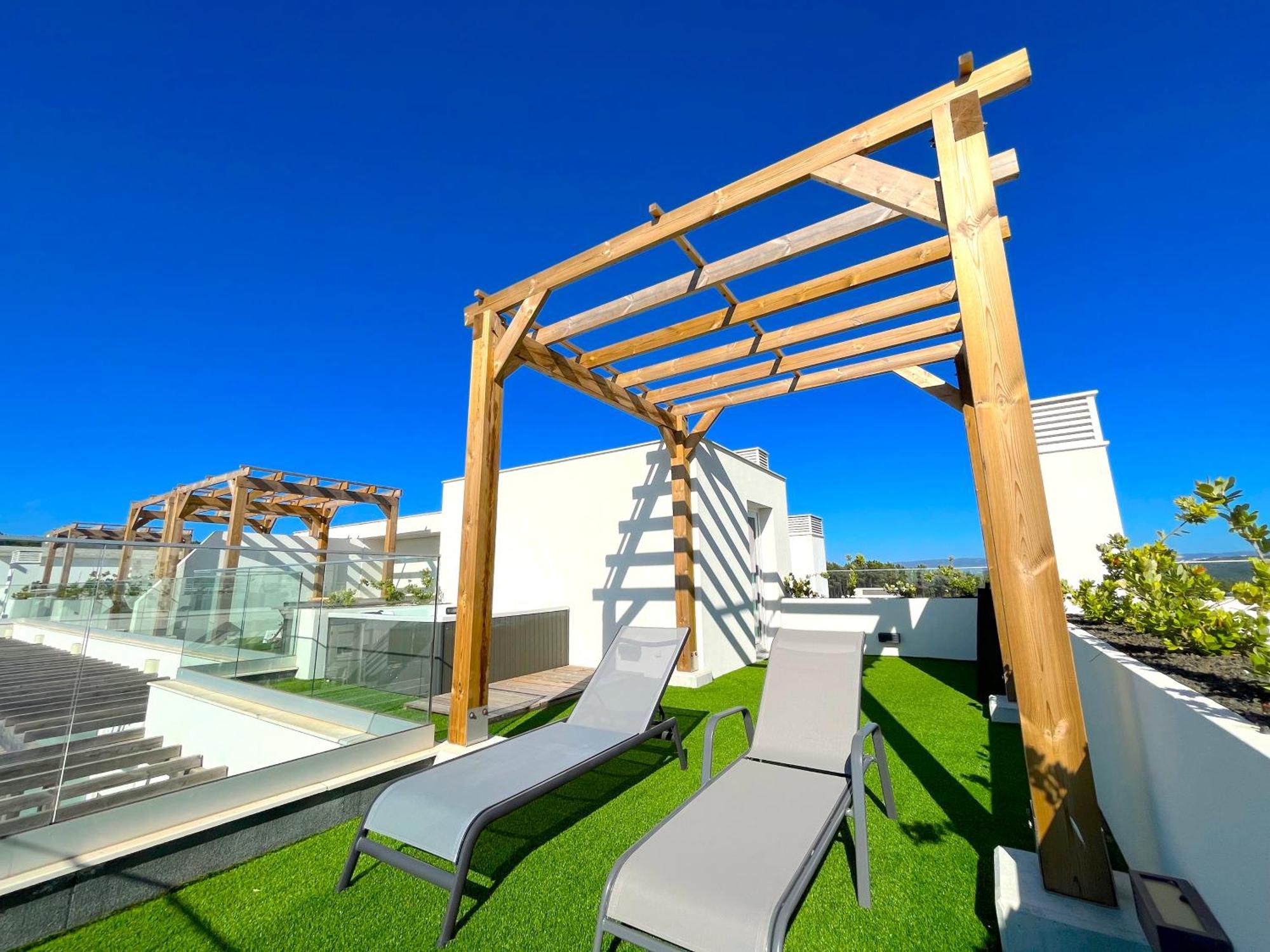 Mar A Vista - Condominium With Pool, Gym And Sea Views นาซาเร ภายนอก รูปภาพ