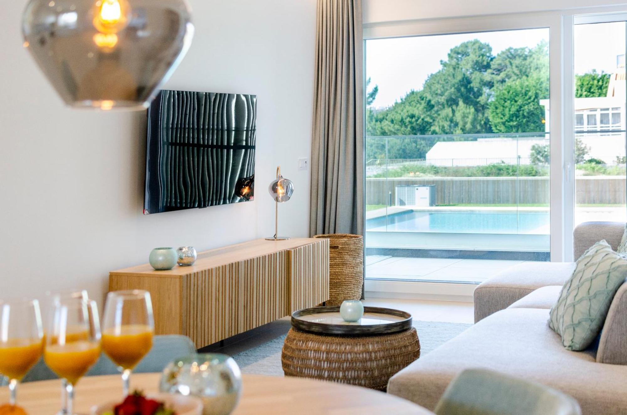 Mar A Vista - Condominium With Pool, Gym And Sea Views นาซาเร ห้อง รูปภาพ
