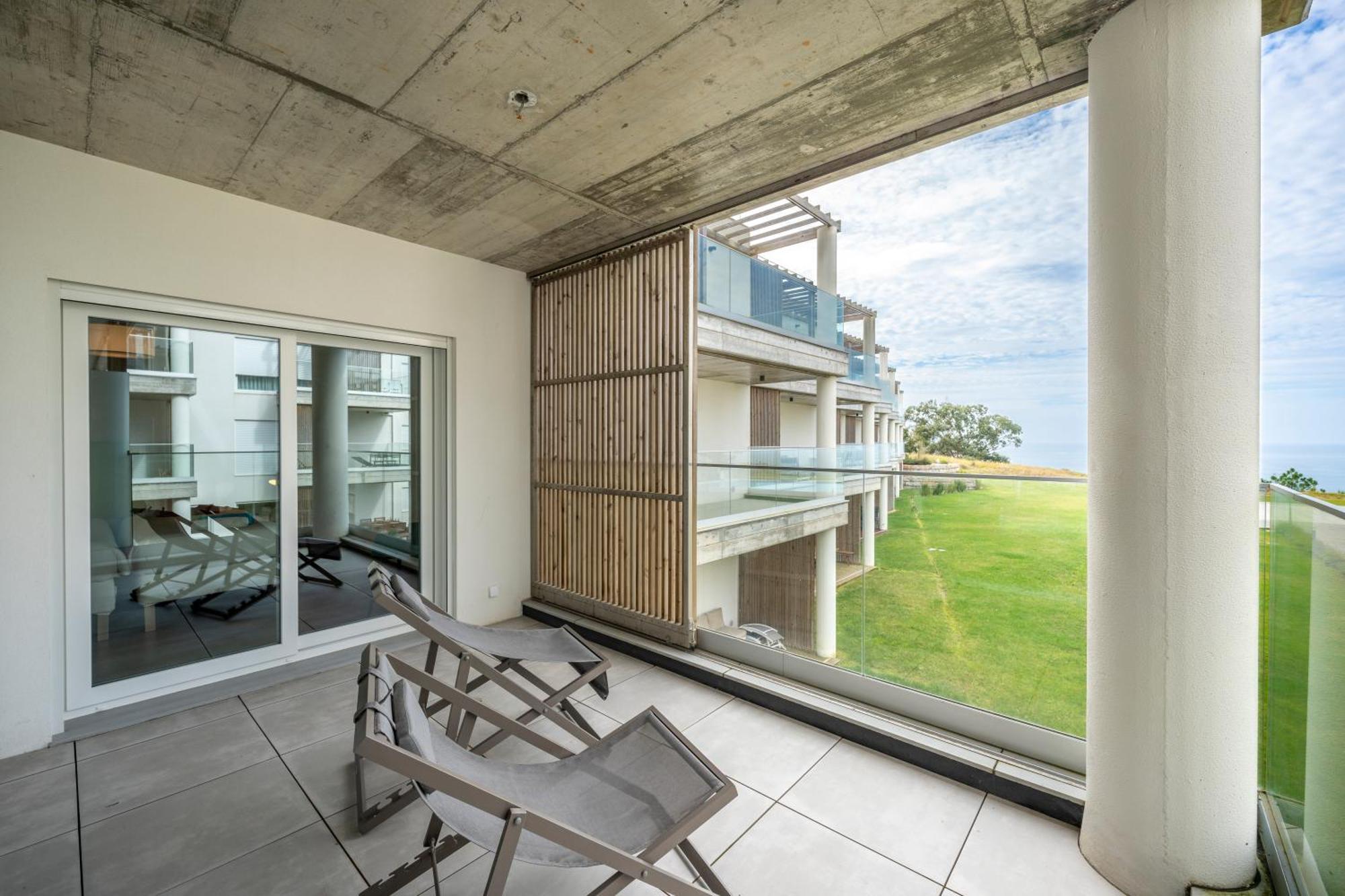 Mar A Vista - Condominium With Pool, Gym And Sea Views นาซาเร ห้อง รูปภาพ