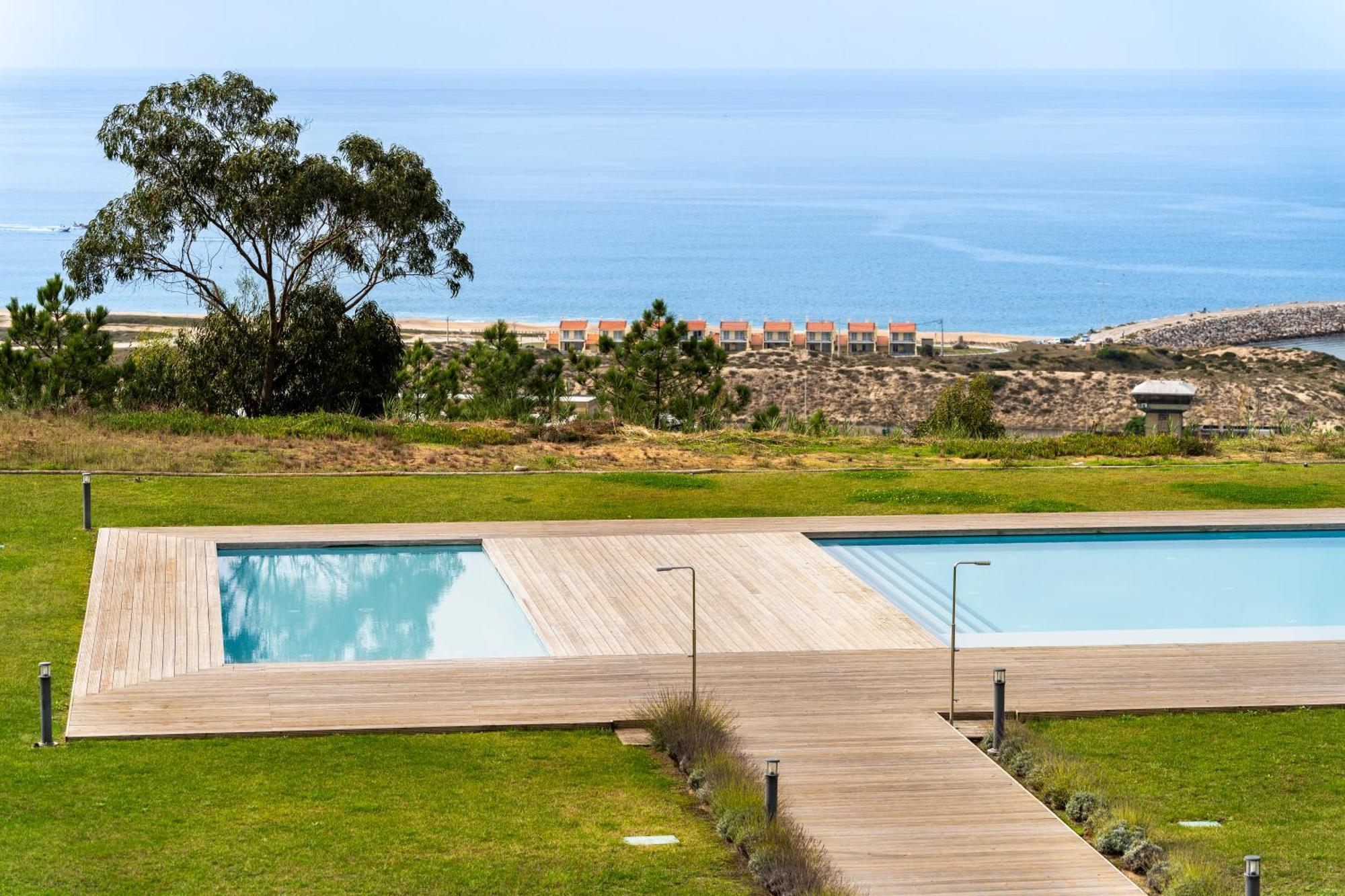 Mar A Vista - Condominium With Pool, Gym And Sea Views นาซาเร ห้อง รูปภาพ